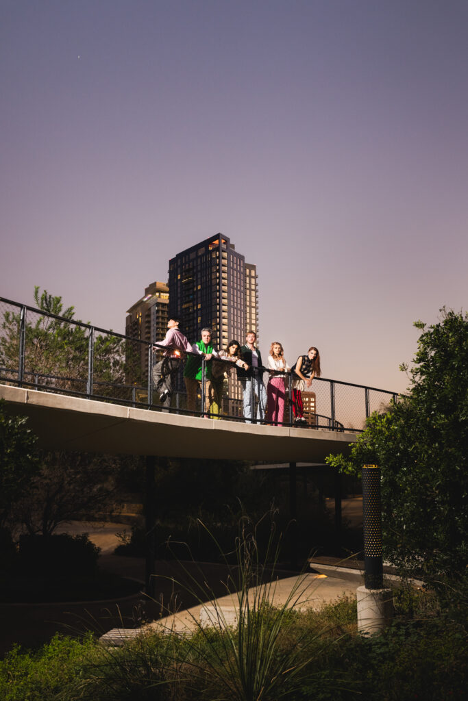 Davin Pham, Hector Martinez, Gabriella Tropea, Russell Crawford, Irena Kukh, Rachael Healey at Waterloo Park. (Photo by Ismael Quintanilla III)