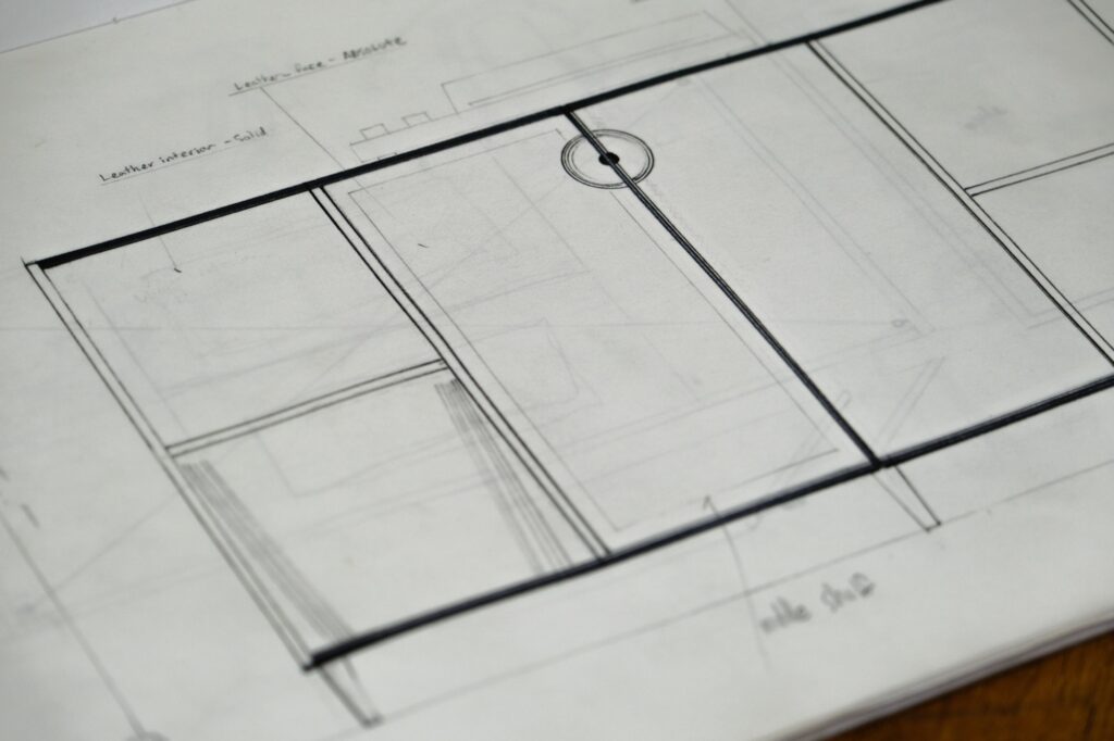 cabinet sketch