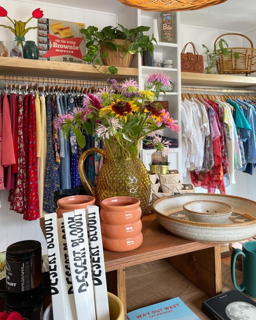 Curated selection of clothing and trinkets from the vintage shop Collected by Blackbirds in Austin. (Photo courtesy of Collected by Blackbirds)