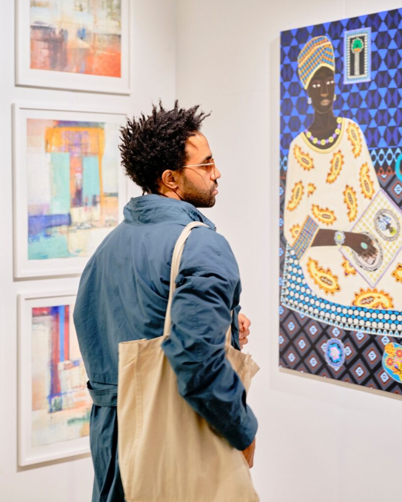 The 2025 Affordable Art Fair in Austin features work from 55 galleries, including 17 from Austin and 25 from across Texas. (Photo courtesy of Affordable Art Fair)