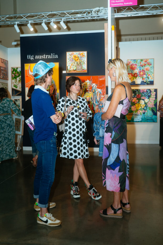 Affordable Art Fair Austin Private View (photo by Jeremiah Sabado)