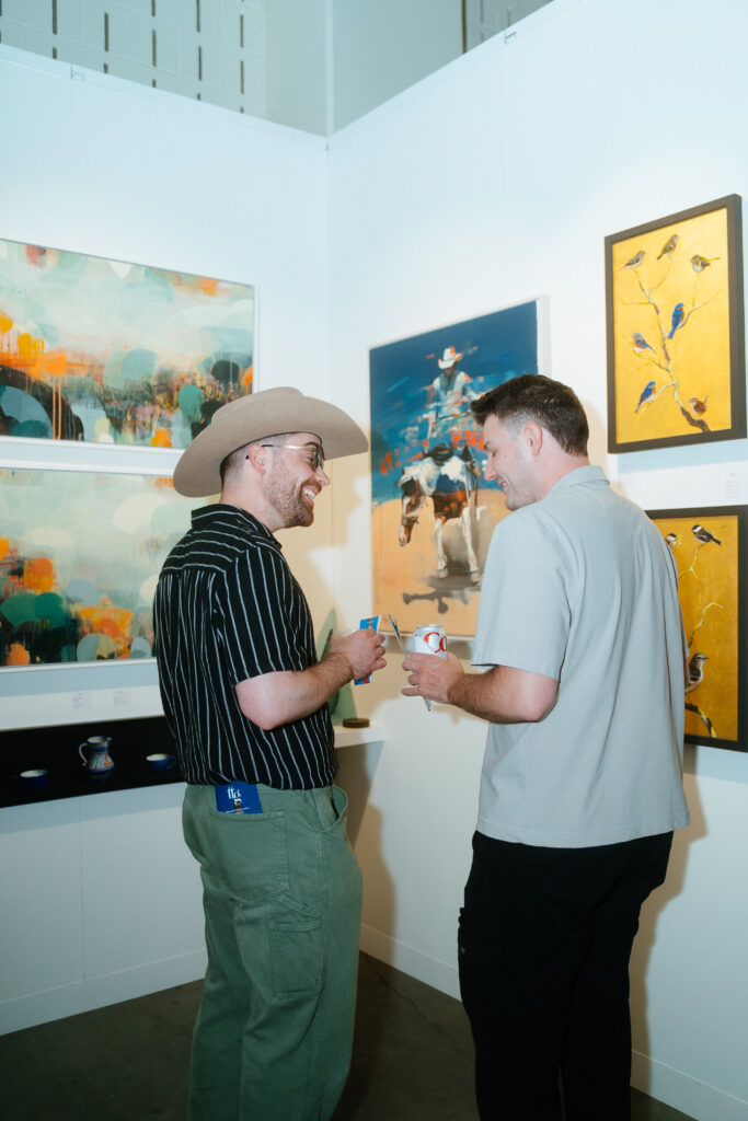 Affordable Art Fair Austin Private View (photo by Jeremiah Sabado)