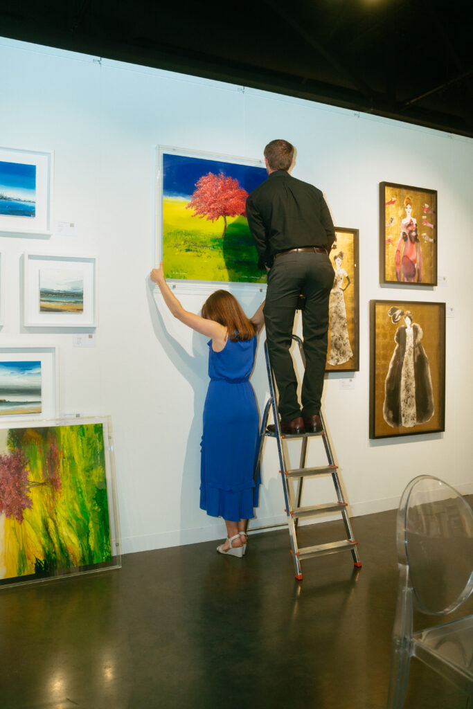 Affordable Art Fair Austin Private View (photo by Jeremiah Sabado)