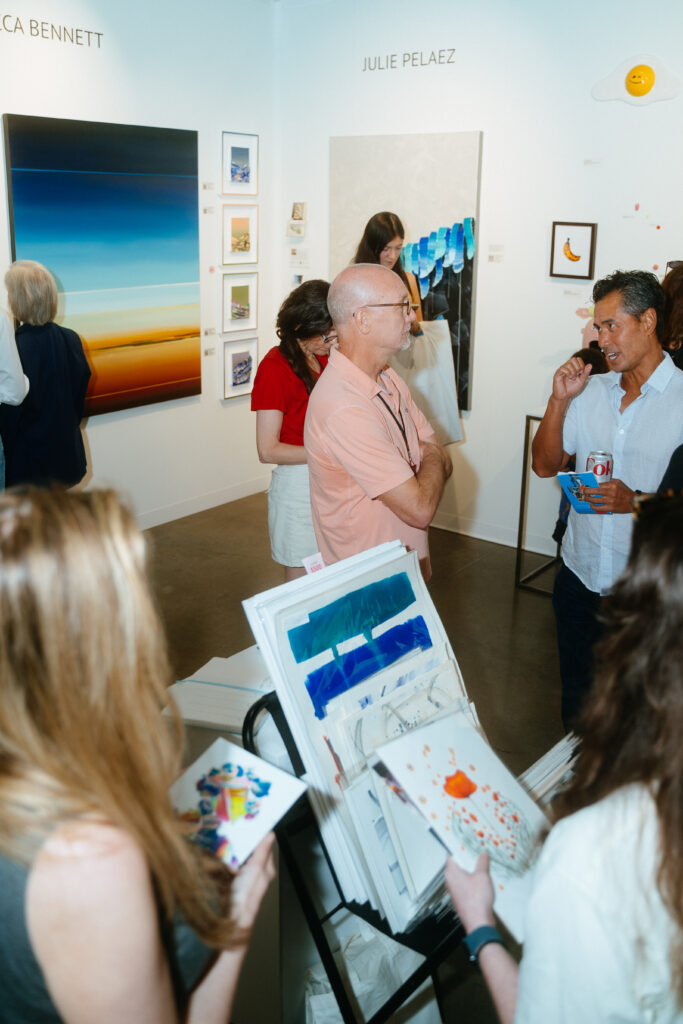 Affordable Art Fair Austin Private View (photo by Jeremiah Sabado)