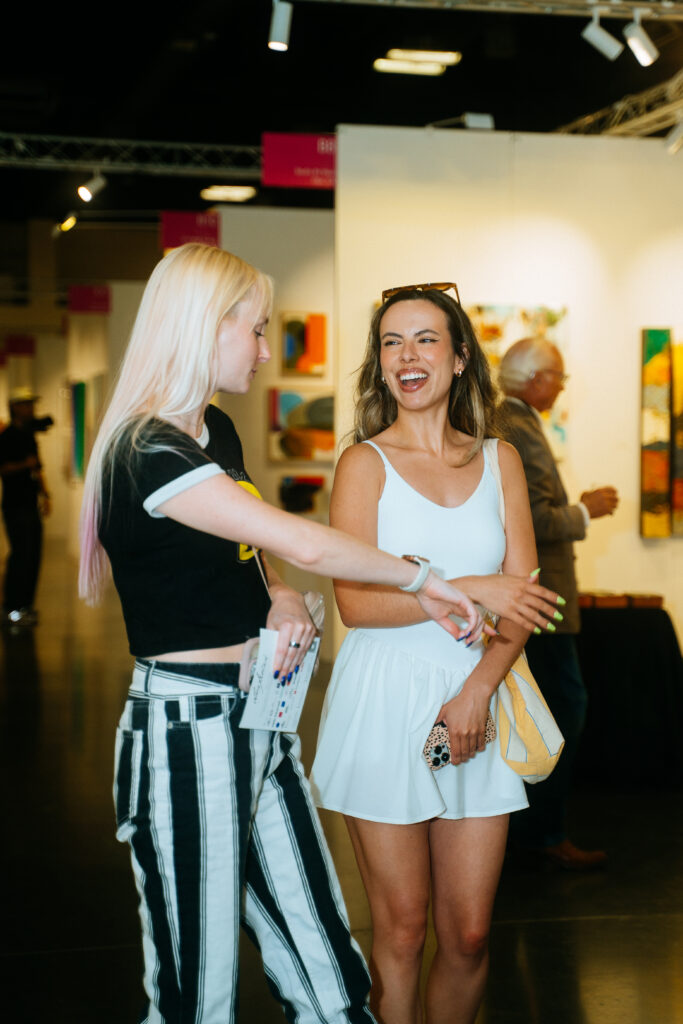 Affordable Art Fair Austin Private View (photo by Jeremiah Sabado)