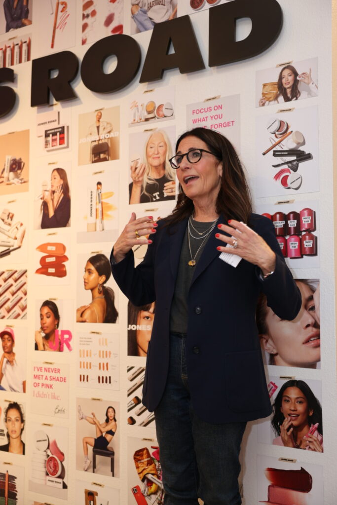 Bobbi Brown at the grand opening of her Austin Jones Road store.