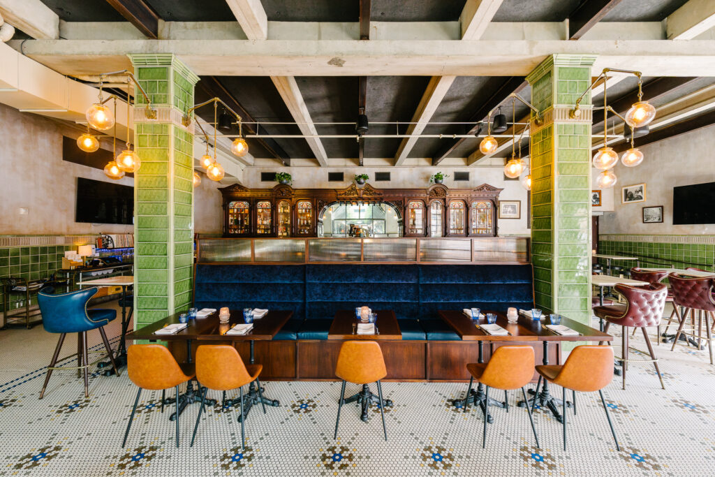 a peek inside the beautiful Cedar Tavern