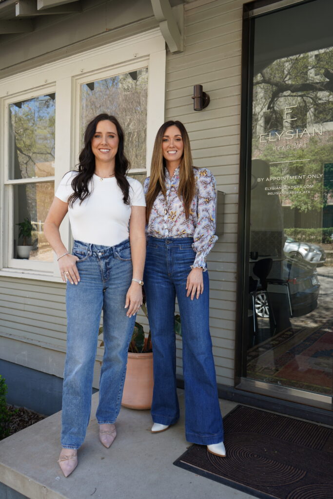 Owners of Elysian Head Spa, Katie and Laura.
