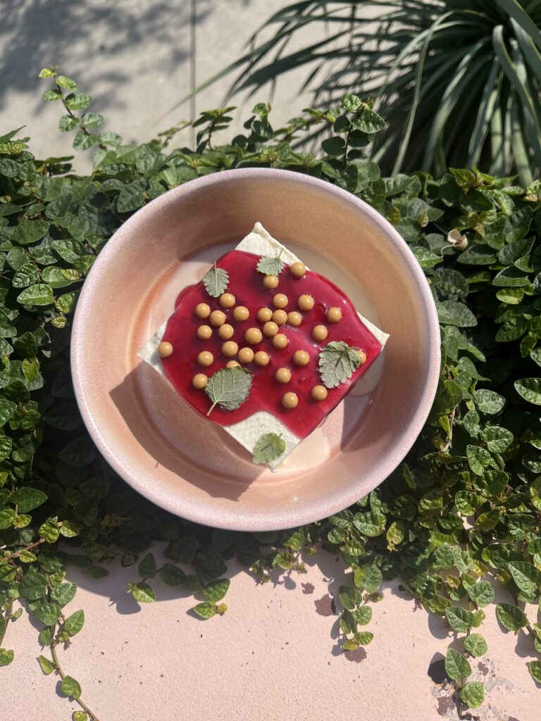 Suerte's tres leches cake. (Photo by Delia Guajardo)