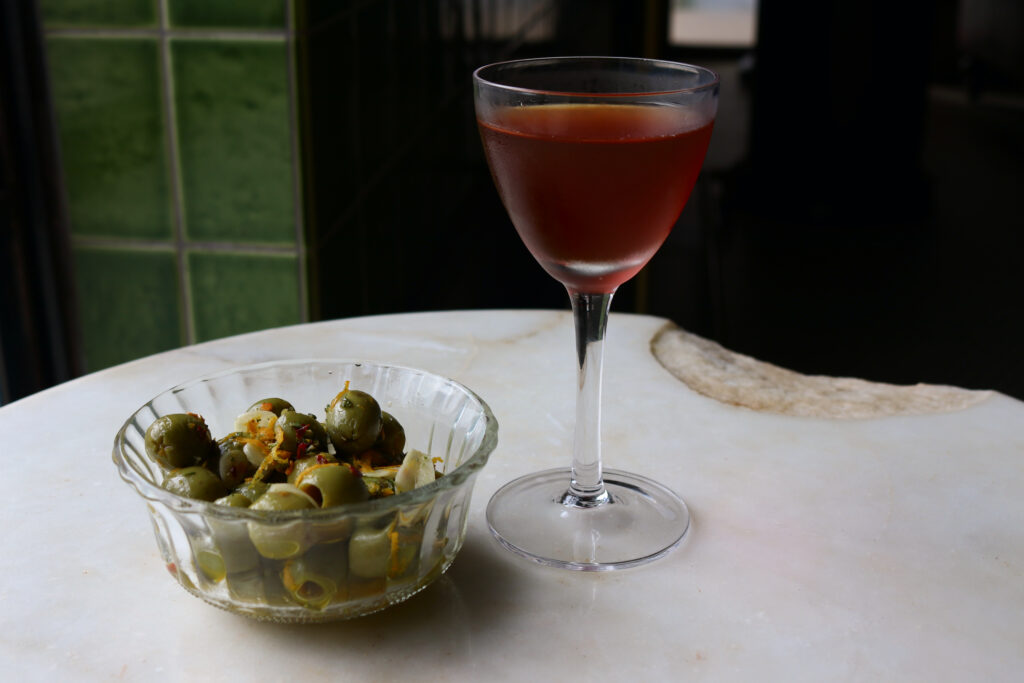 Cedar Tavern olives