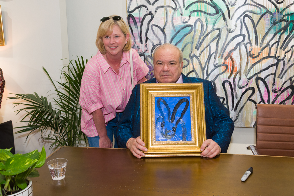 Hunt Slonem & West Chelsea cOntemporary Artist Talk Attendee