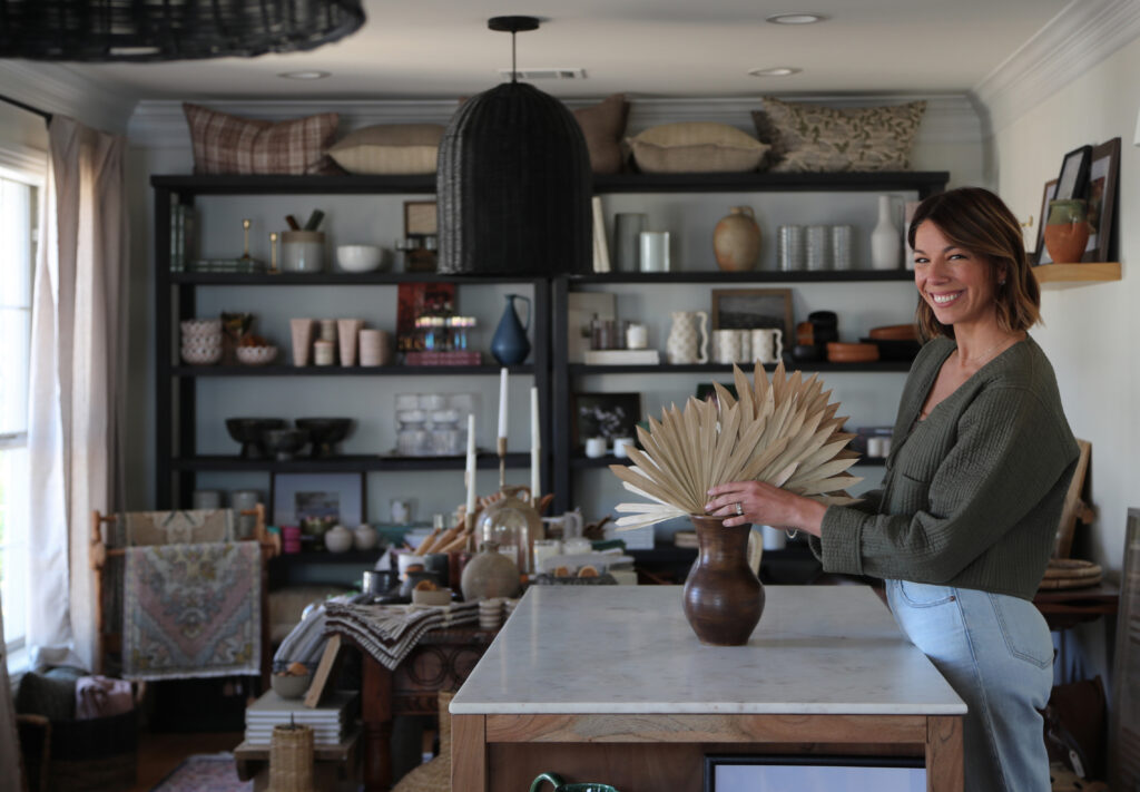 Laura Williams, owner of Living Oak Home Decor
