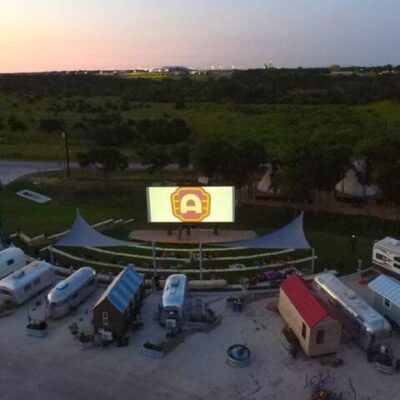 Community Cinema at Community First! Village