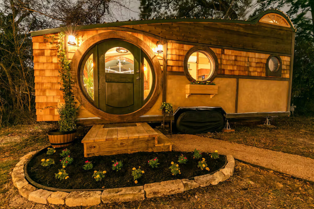 Houston Hobbit House. (Photo courtesy of Airbnb)