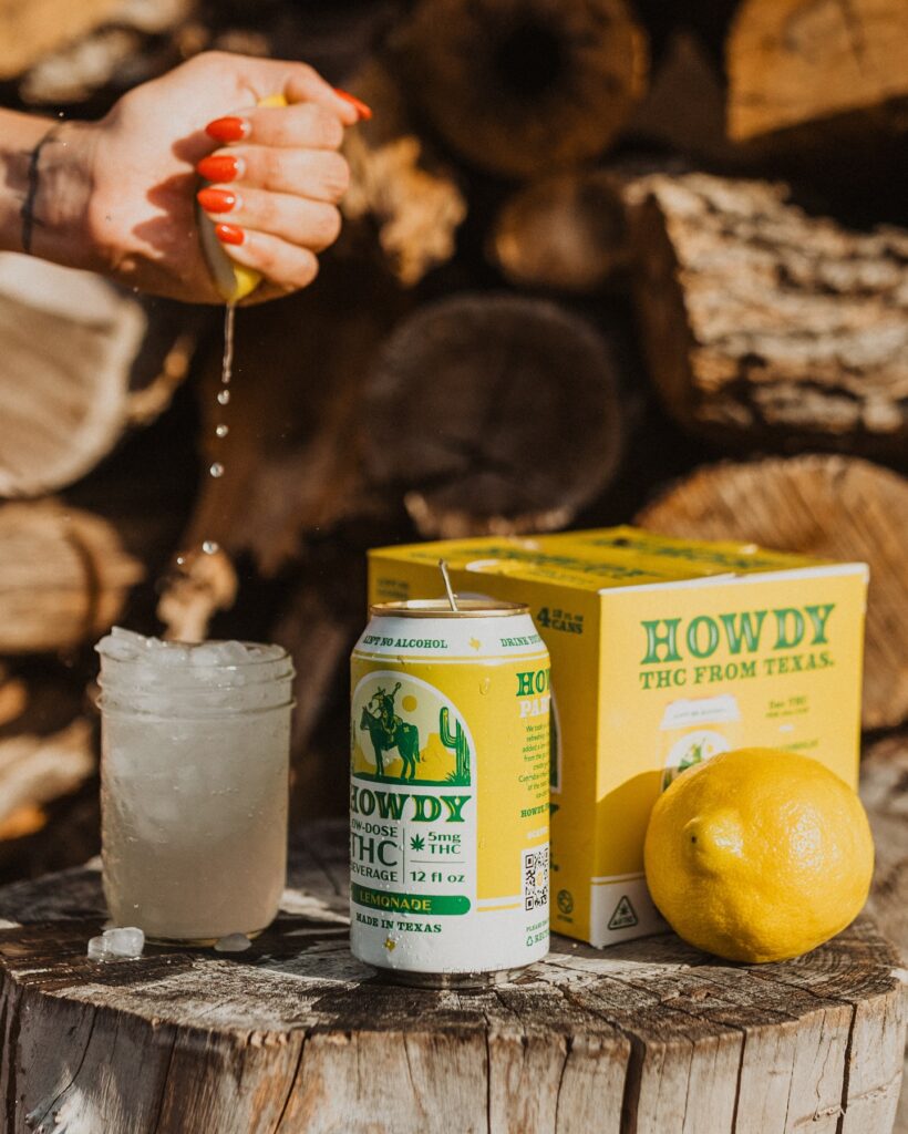 Howdy's THC-infused Lemonade. (Photo courtesy of Howdy's)