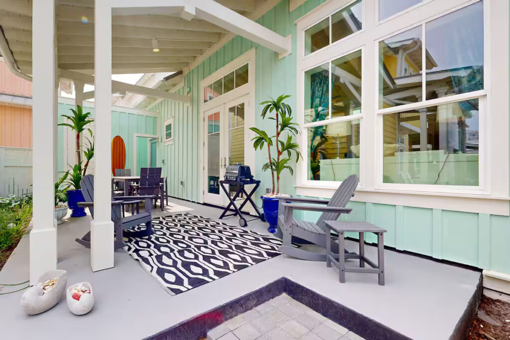 Santiago at The Camp at Sunflower Beach. (Photo courtesy of Airbnb)