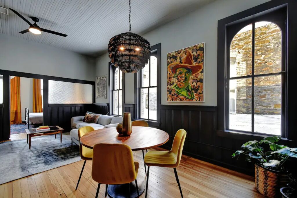 The Brock House in Lockhart, Texas. (Photo courtesy of Airbnb)