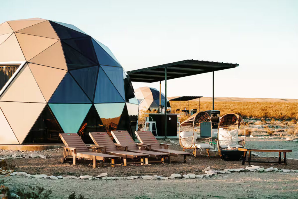 Andrameda #2 in Alpine, Texas. (Photo courtesy of Airbnb)