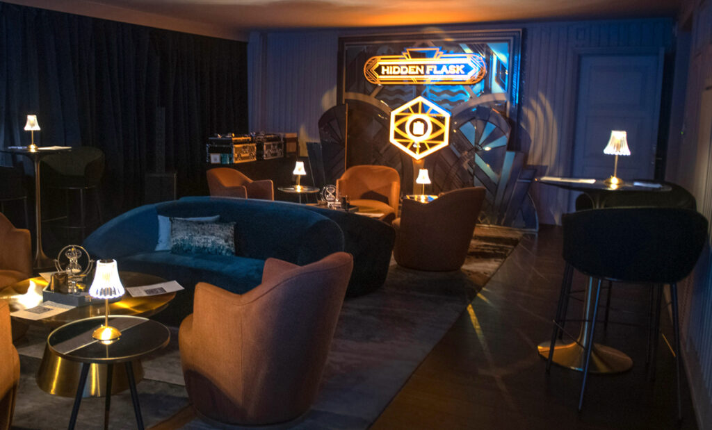 Hidden Flask - A Pop-Up Speakeasy at Four Seasons Hotel Austin.