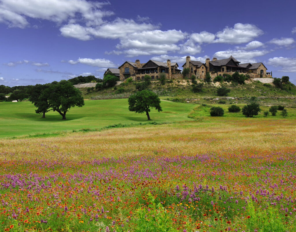 Clubhouse w Wildflowers