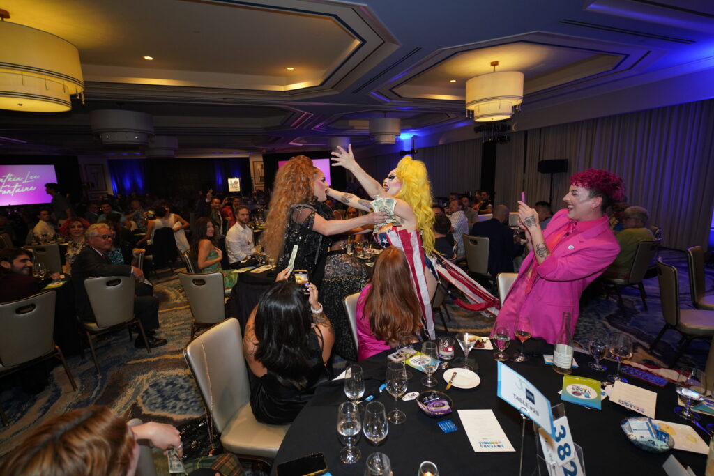 Cynthia and Brigitte