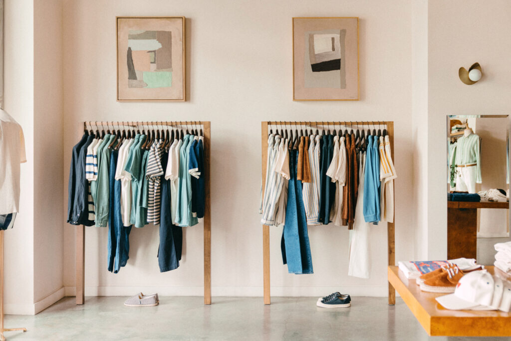 The Parisian menswear label is showcasing its Spring/Summer collection of everyday essentials. (Photo by Kelly DeWitt)