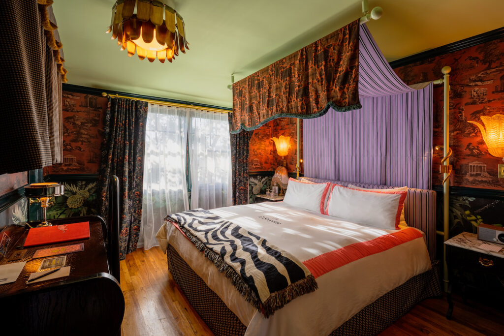 Bungalow bedroom at Lafayette