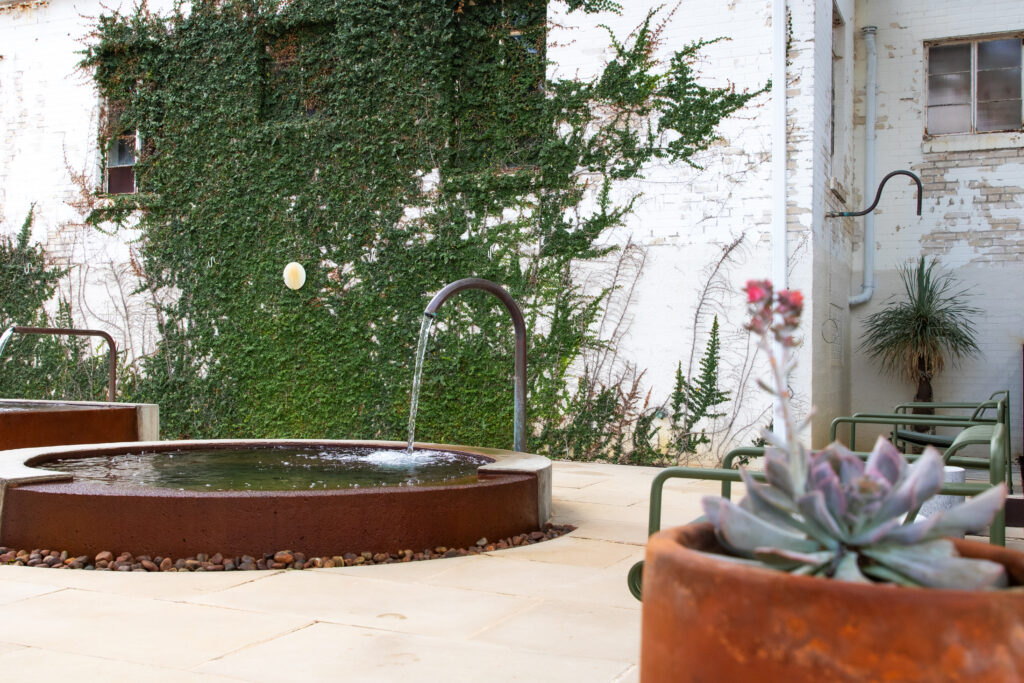 Enjoy a soak in healing waters at Ottine Mineral Springs.