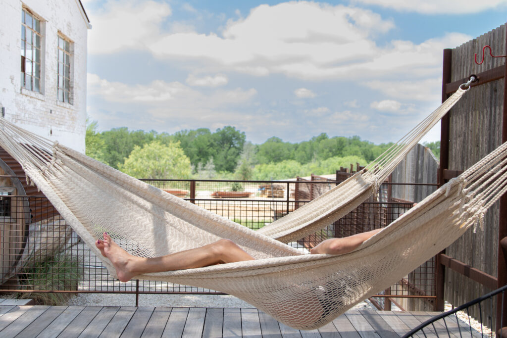 Hammocks at Ottine Mineral Springs