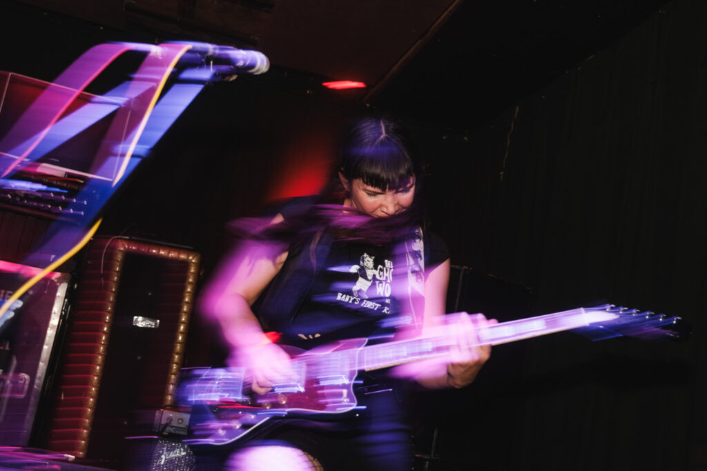 The Ghost Wolves perform at The 13th Floor during Hot Summer Nights 2024 in Austin, Texas.