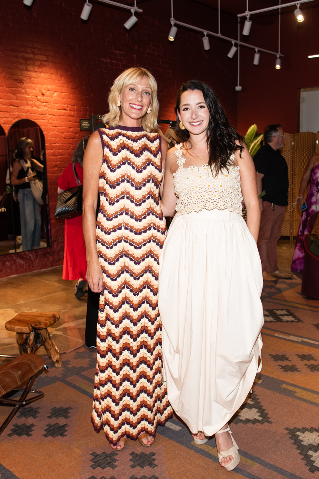 hosts of the TRIBEZA party at South to North boutique on south congress