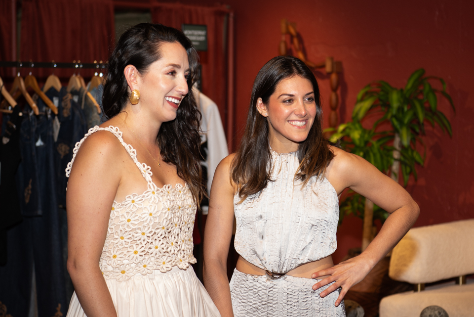 guests of the TRIBEZA party at the South to North boutique on South Congress Ave. in Austin, Texas