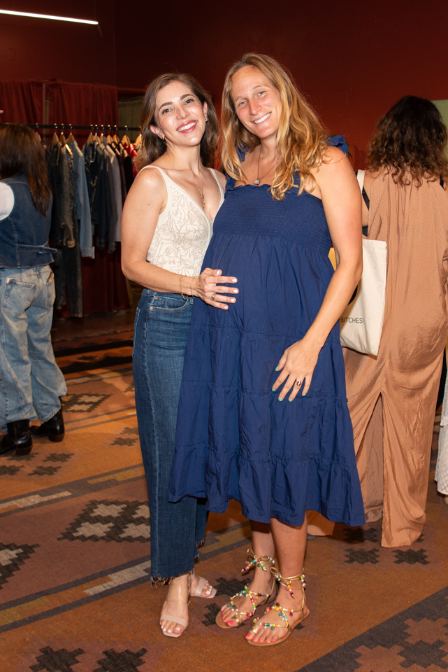 guests of the TRIBEZA party at the South to North boutique on South Congress Ave. in Austin, Texas