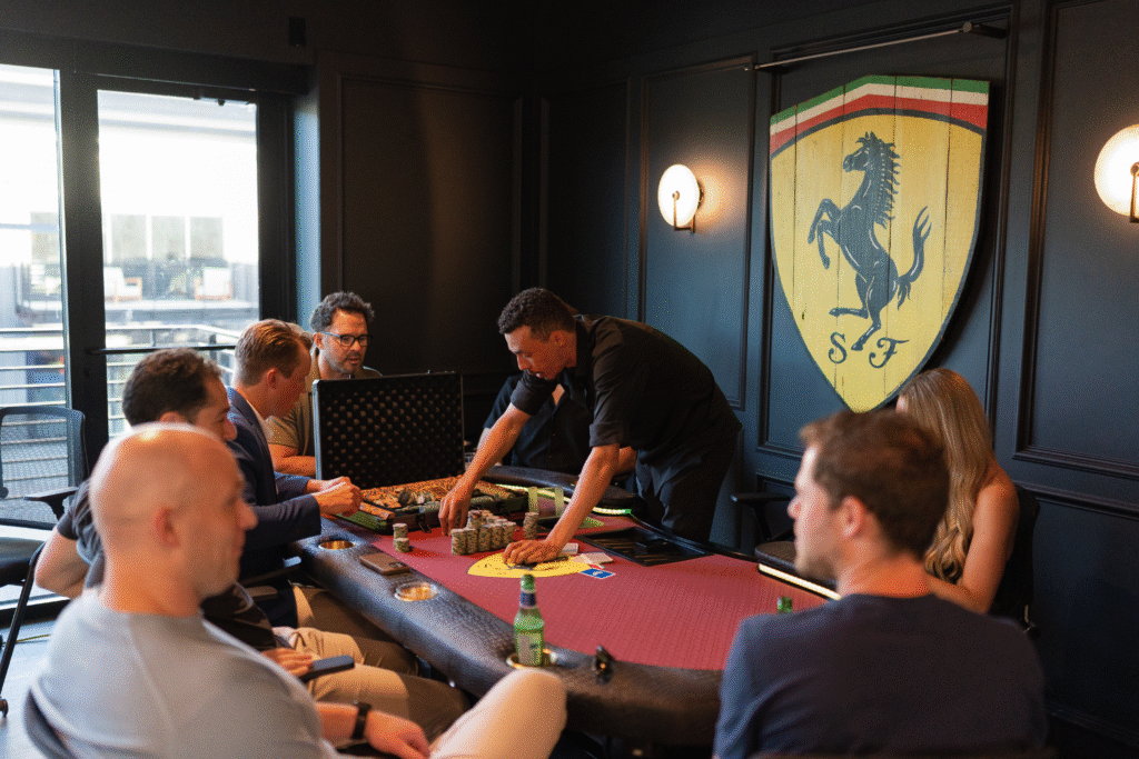 7- Poker Table