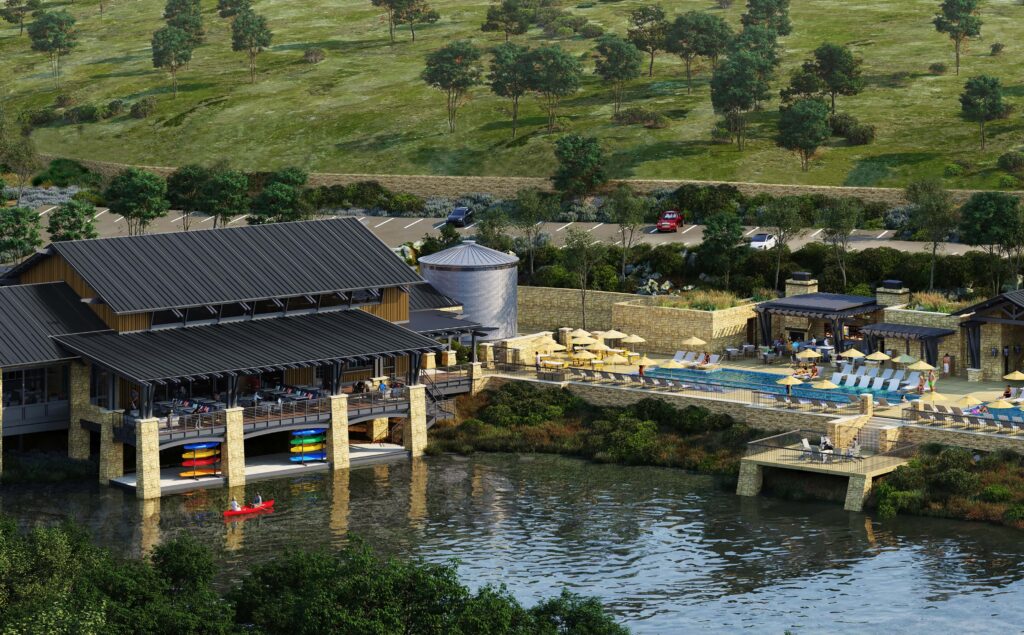 Boot Ranch Lake Club Rendering