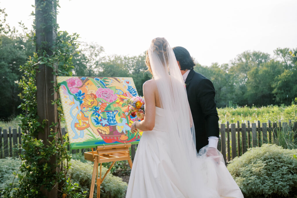 Custom art piece made by Phoebe Joynt. (Photo by Katie Knotts)