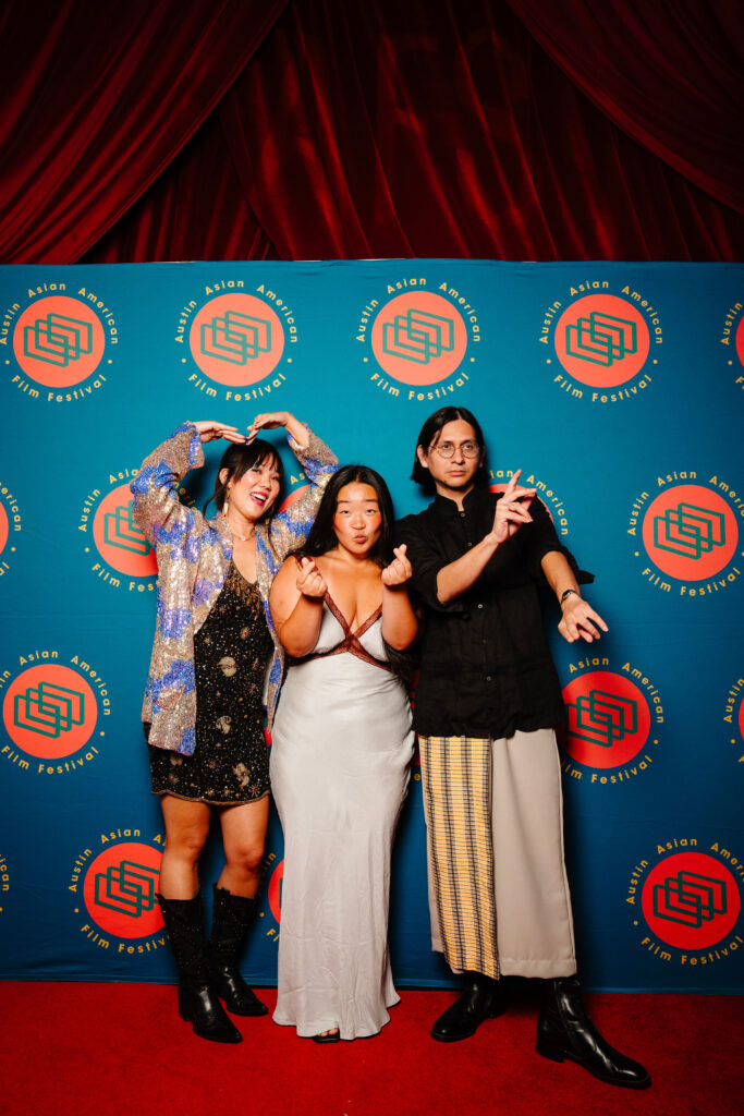 Angela Chen (Short Film Programmer), Huiju Park, Director, “Welcome Home Freckles”, Marlon Hedrick (Creative Media Coord)