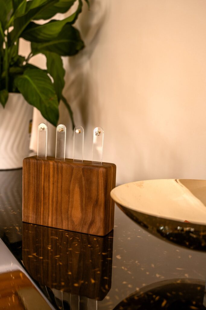 Showcase of various diamond shapes.