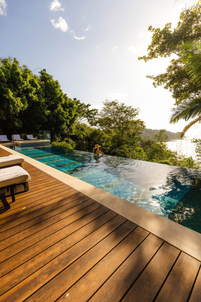 Private plunge pool at Costa Rica resort