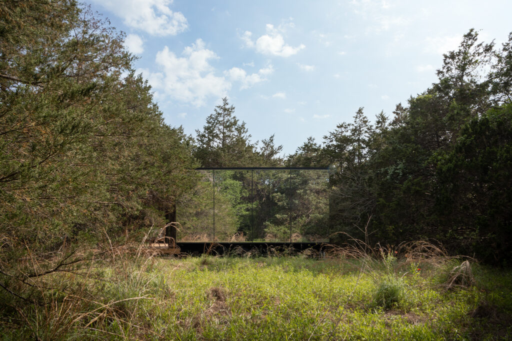 Guests can now book one of two Nordic-inspired ÖÖD Mirror Houses, The Hideaway and The Bloom, at Lake Bastrop South Shore Park in Bastrop, Texas.