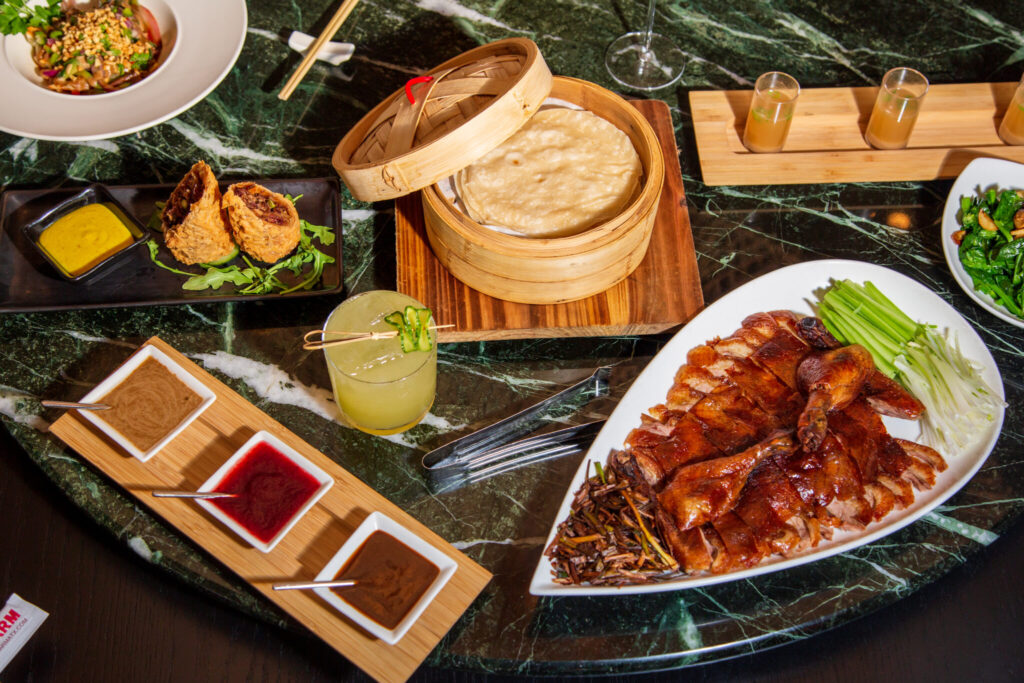 Red Farm peking duck and other dishes