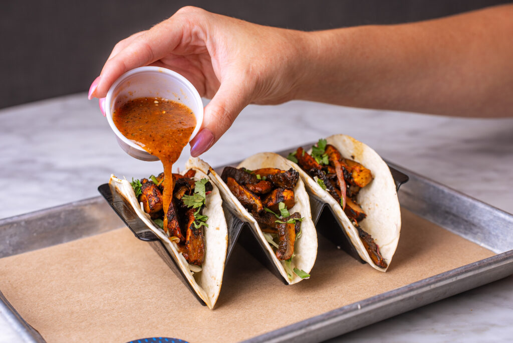 Leslie Durso's Portobello Mushroom Tacos