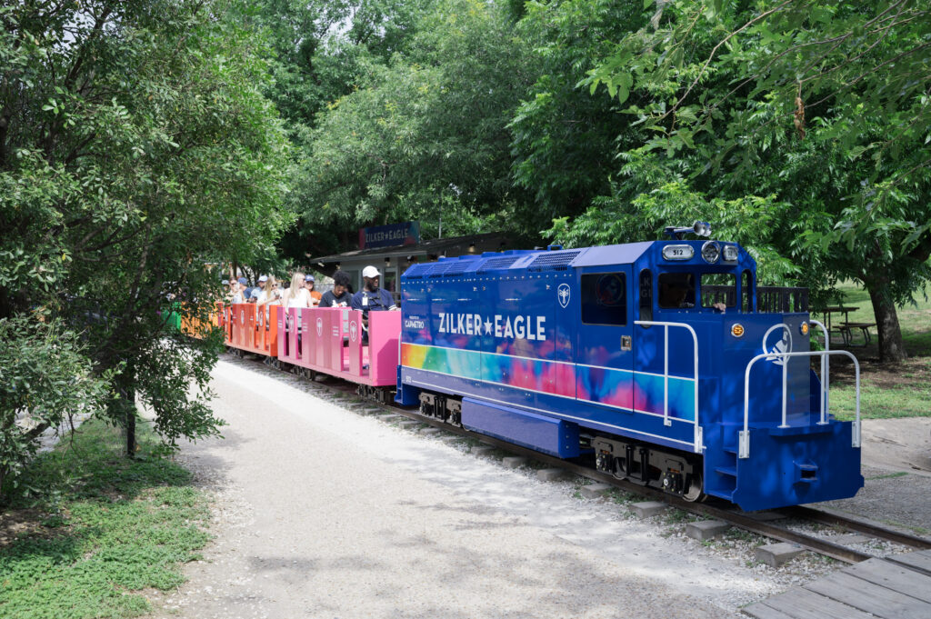 Zilker Eagle Mini-Train (Photo by Cassie Butterfield)