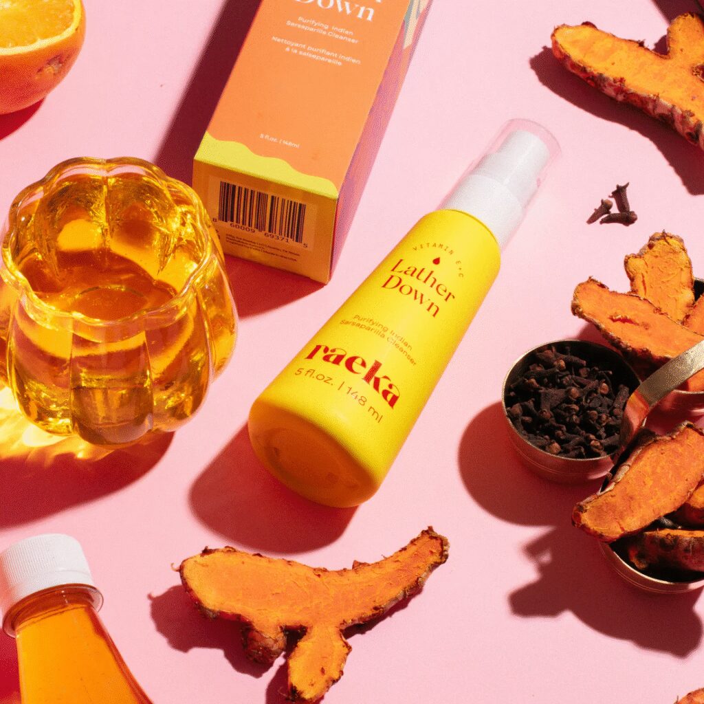 Raeka Beauty's Lather Down Cleanser. (Photo courtesy of Raeka Beauty)