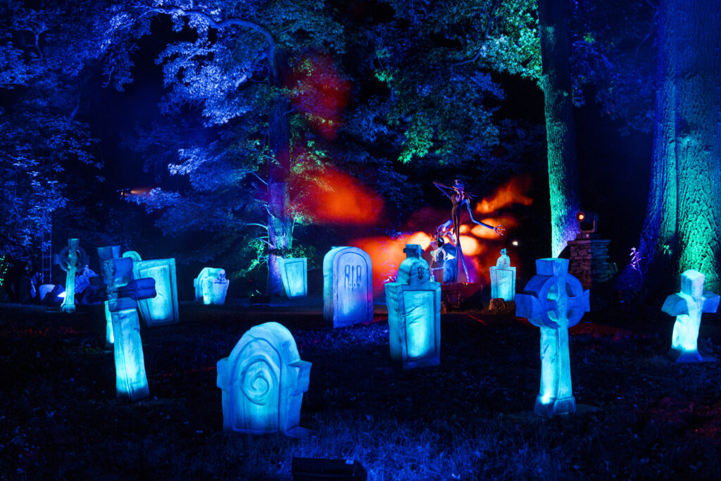 Tickets for Disney Tim Burton’s “The Nightmare Before Christmas” Light Trail at the Lady Bird Johnson Wildflower Center go on sale Aug. 15, starting at $31.