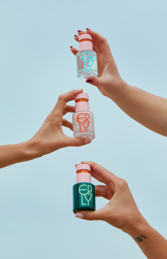 ERLY skincare products