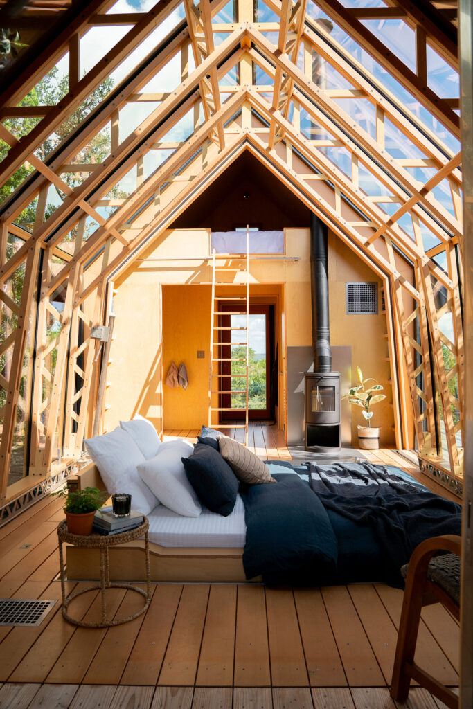 Interior of Cabin ANNA