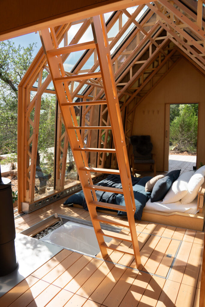 Interior of Cabin ANNA