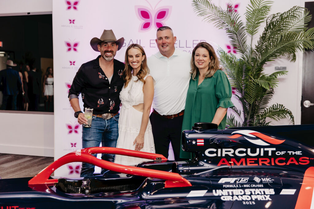Guests of Arnold Oil Company with Circuit of the Americas Formula 1 Car
