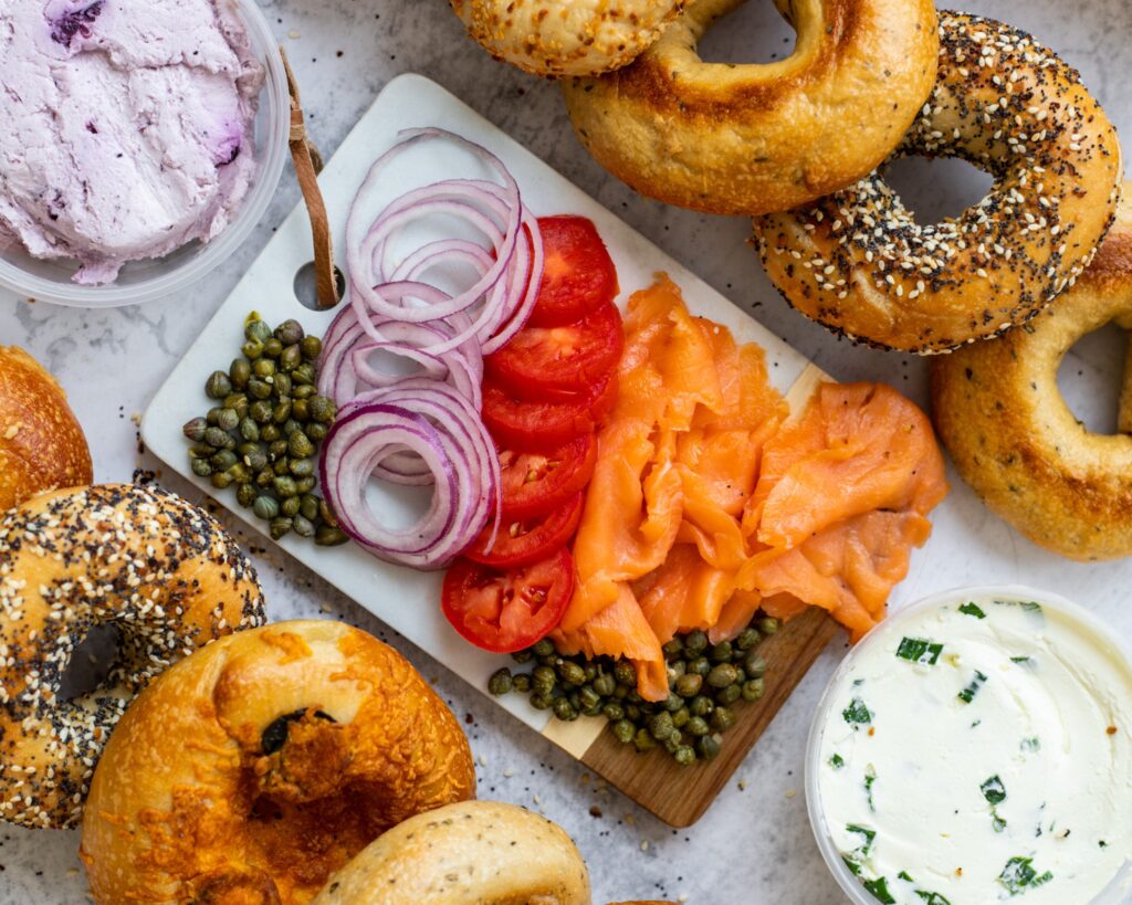 Rosen’s Bagel breakfast